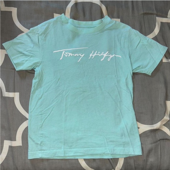 KIDS Tommy Hilfiger Mint T-shirt - Picture 1 of 5